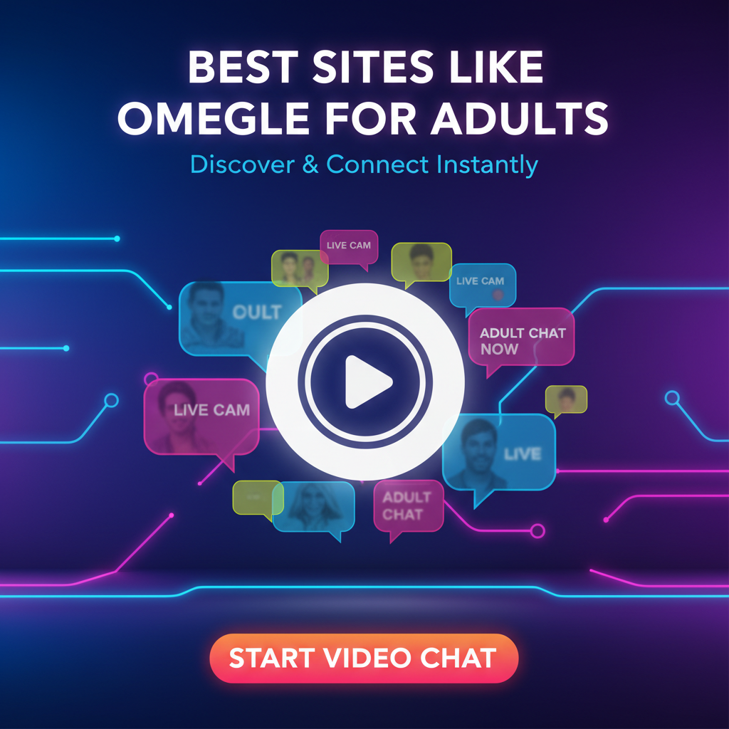 Best Sites Like Omegle for Adult 2026