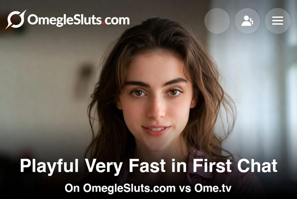 fast-playful-first-chat-omeglesluts Girl getting playful very fast on OmegleSluts – never happens on Ome.tv
