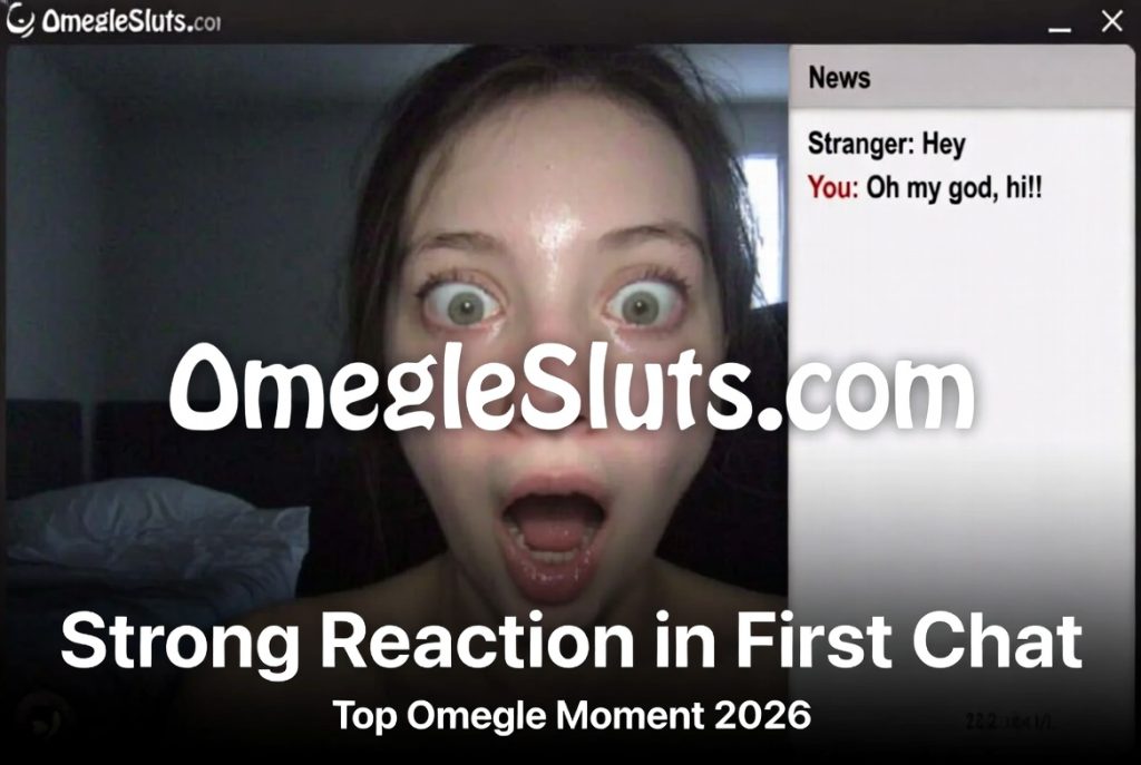 strong-reaction-omegle-leak-2026 Big surprise reaction in first chat – top Omegle moment 2026