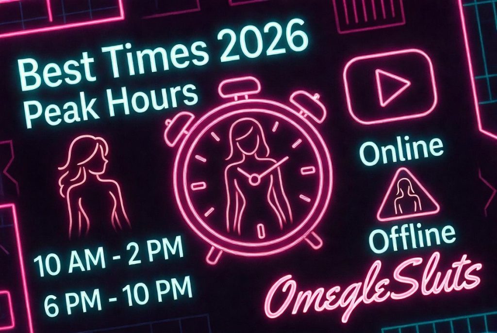 omeglesluts-cam2cam-guide-2026-6-best-times best times for horny cam2cam on OmegleSluts 2026 hour by hour chart